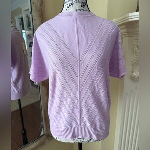 Lavender Crew Neck Sweater